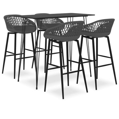 Mesa Alta Y Taburetes De Bar 7 Piezas
