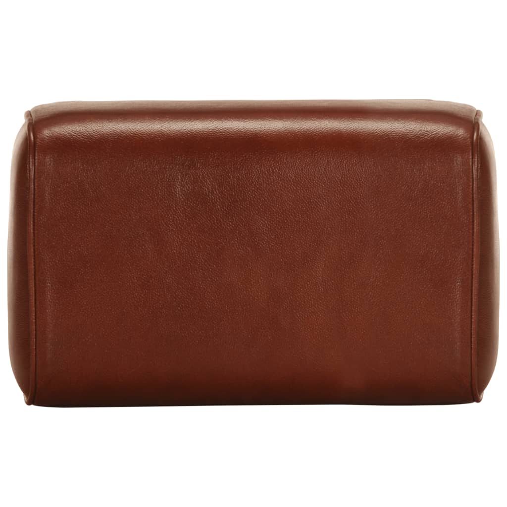 Banco Potro Gimnasio Cuero Auténtico Madera Mango