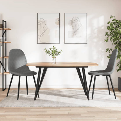 Sillas De Comedor 4 Uds Terciopelo