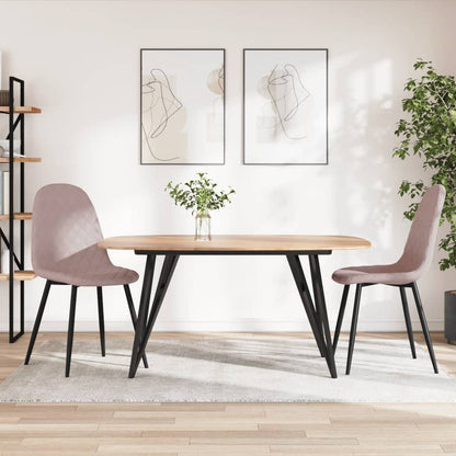 Sillas De Comedor 4 Uds Terciopelo