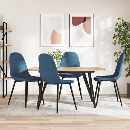 Sillas De Comedor 4 Uds Terciopelo