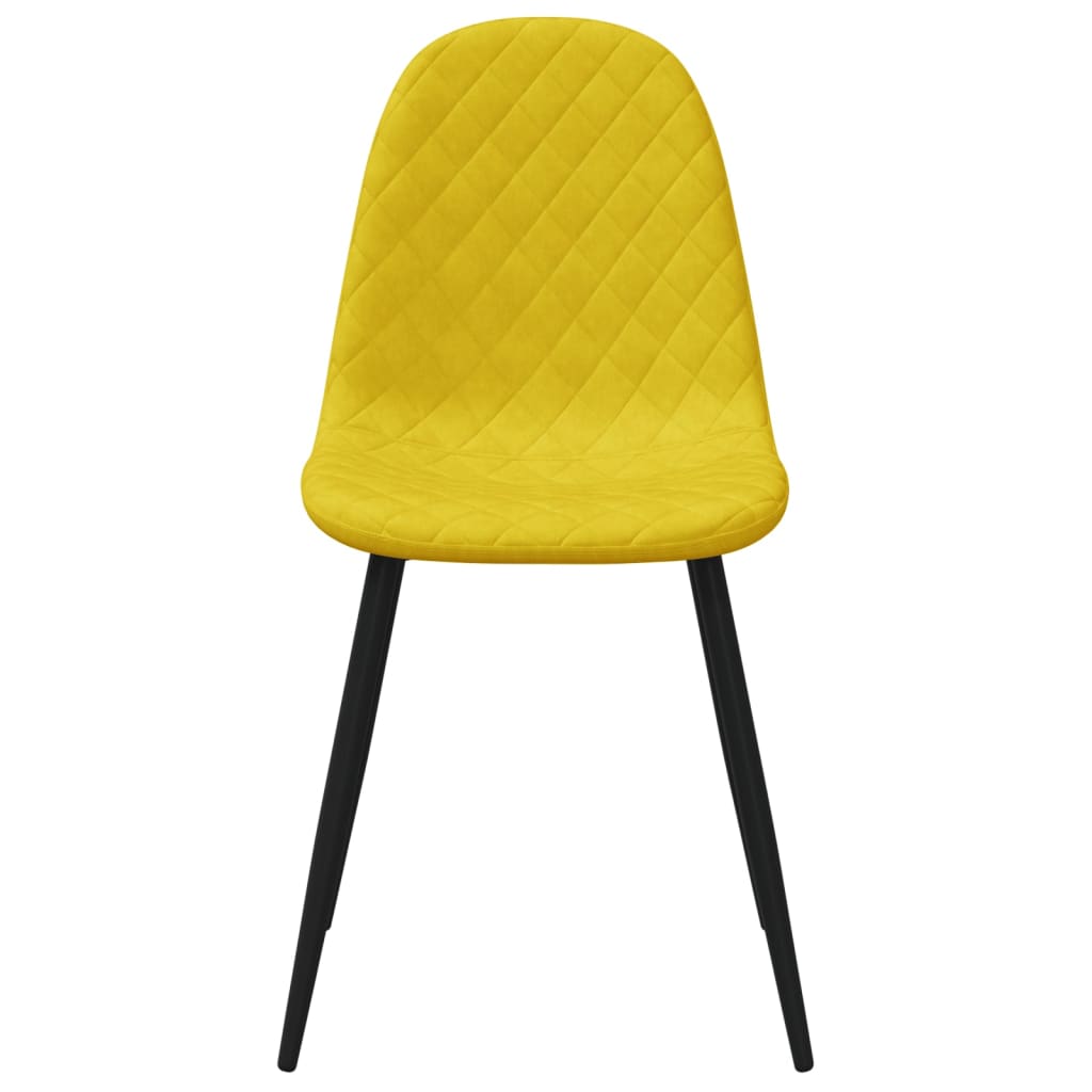 Sillas De Comedor 4 Uds Terciopelo