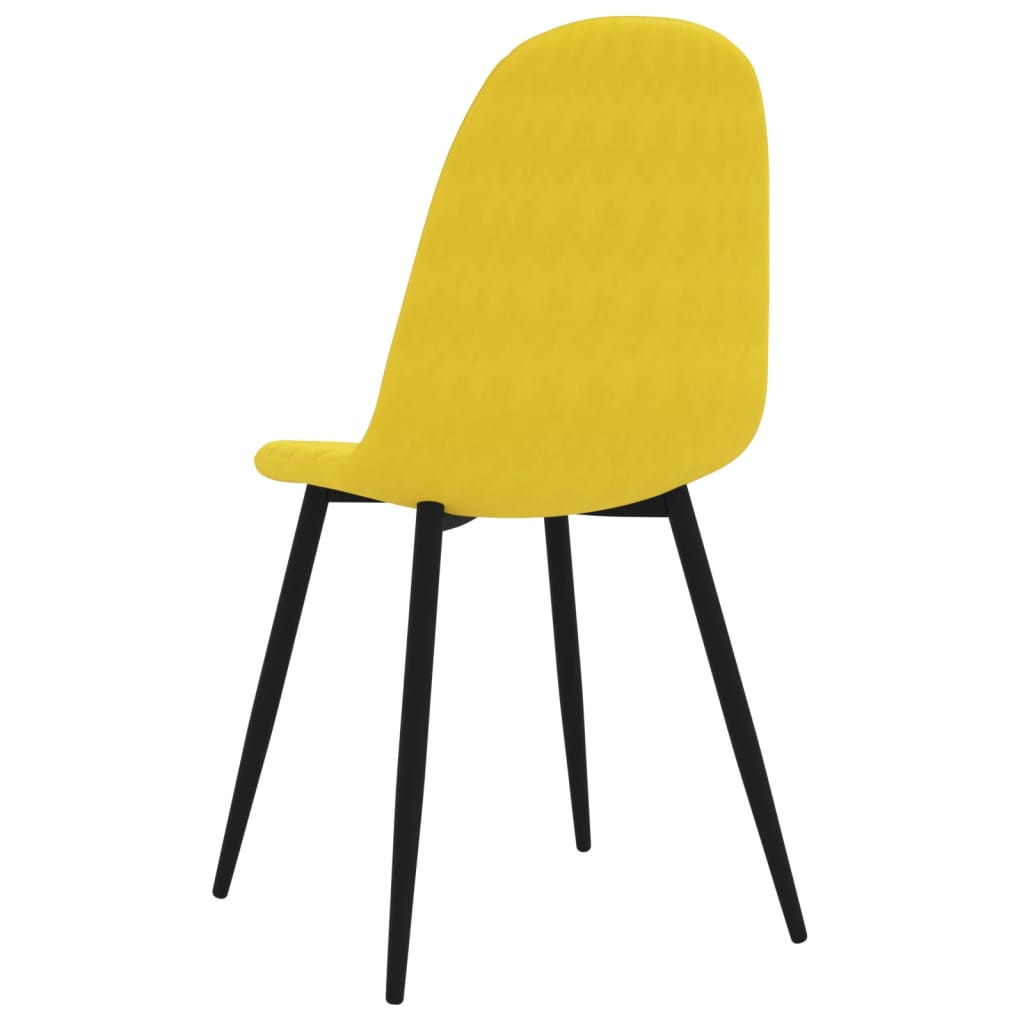Sillas De Comedor 4 Uds Terciopelo