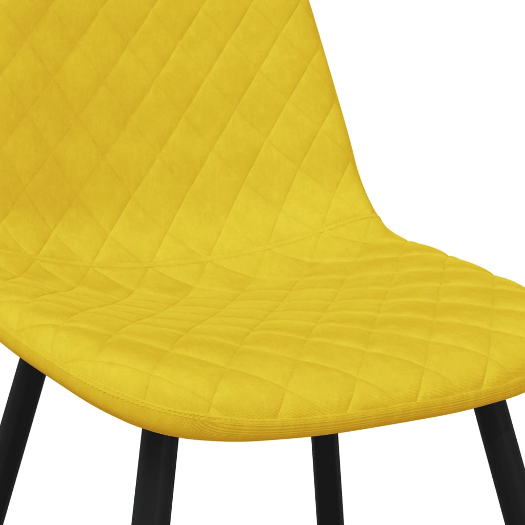 Sillas De Comedor 4 Uds Terciopelo