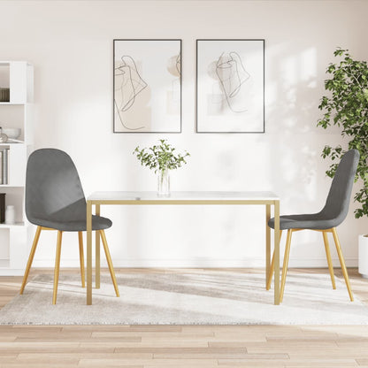 Sillas De Comedor 6 Uds Terciopelo