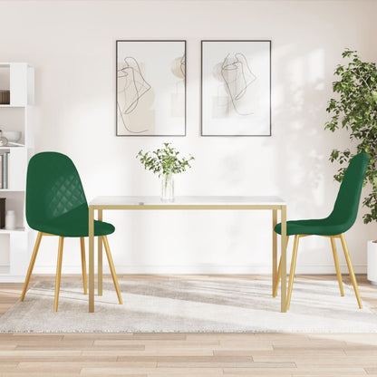 Sillas De Comedor 6 Uds Terciopelo