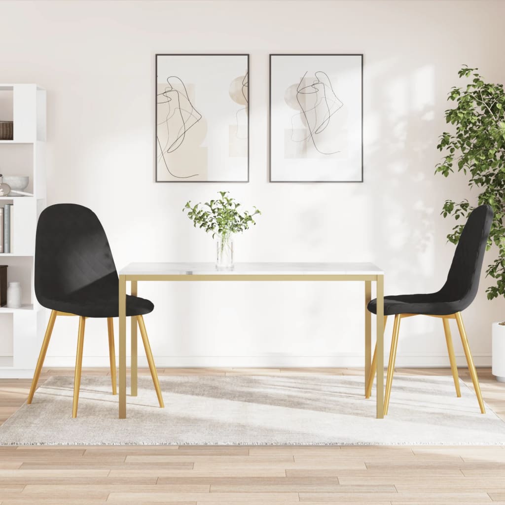 Sillas De Comedor 6 Uds Terciopelo