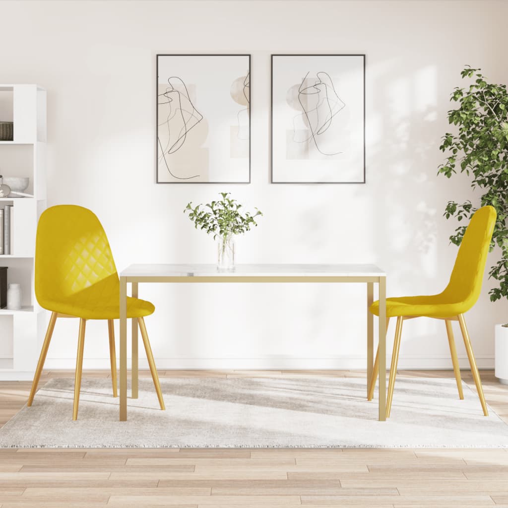 Sillas De Comedor 6 Uds Terciopelo