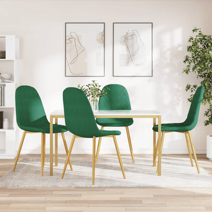 Sillas De Comedor 6 Uds Terciopelo