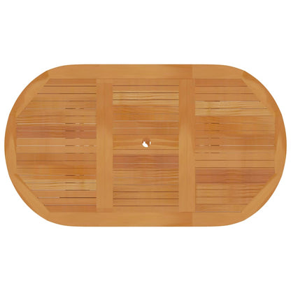 Mesa De Jardín De Madera Maciza De Teca
