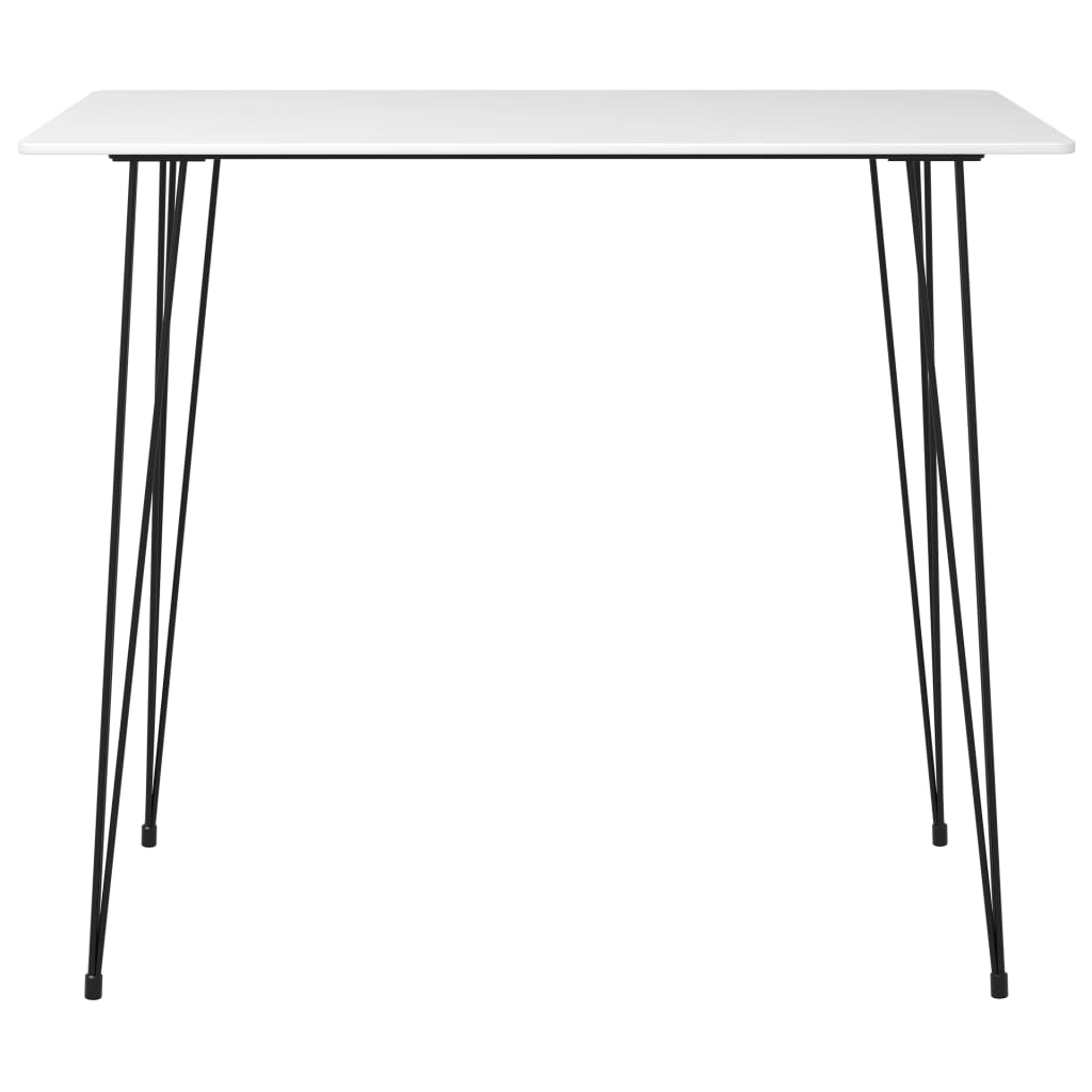 Juego De Mesa Alta Y Taburetes De Bar 3 Piezas