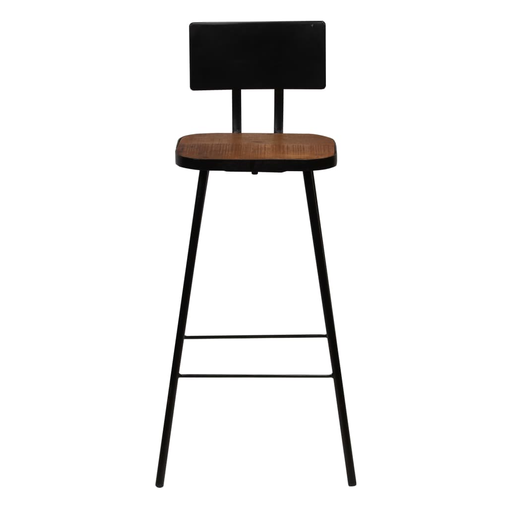 Juego De Mesa Alta Y Taburetes De Bar 3 Piezas