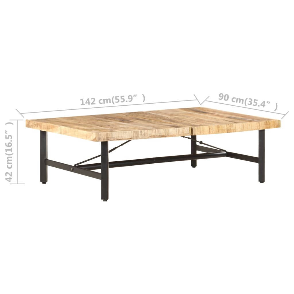 Mesa De Centro De 142X90X42 Cm