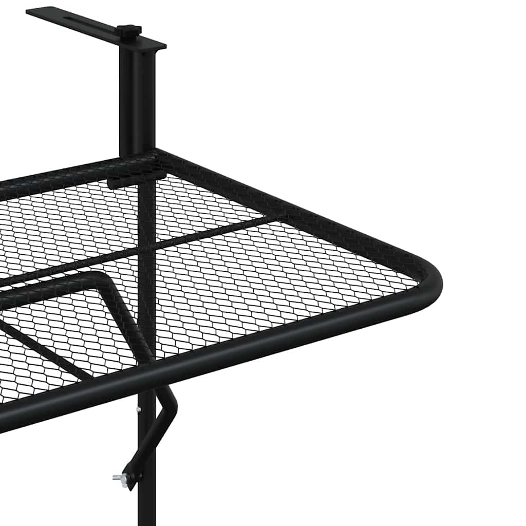 Mesa De Balcón De Acero 60X40 Cm