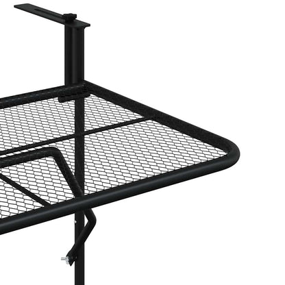 Mesa De Balcón De Acero 60X40 Cm