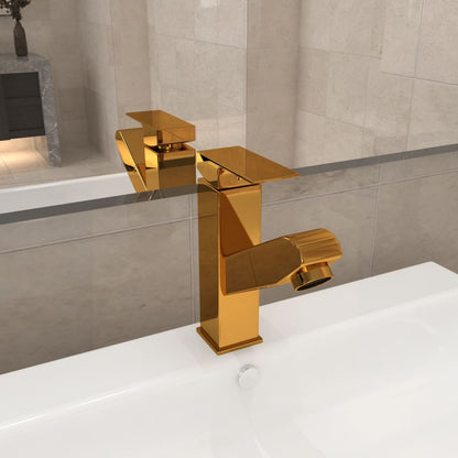 Grifo De Lavabo De Baño Con Función Extraíble Negro 157X172 Mm
