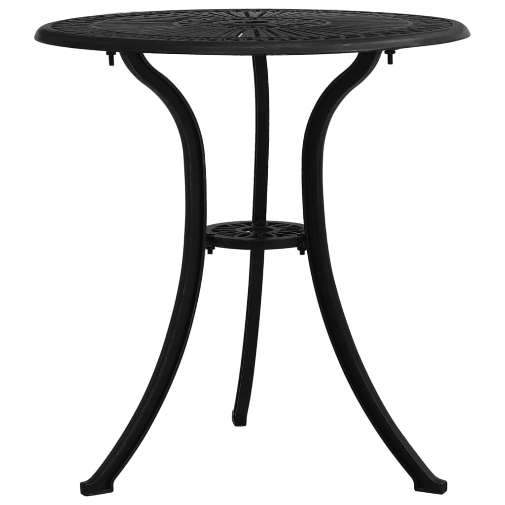 Mesa De Jardín Aluminio Fundido 62X62X65 Cm