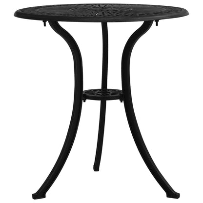 Mesa De Jardín Aluminio Fundido 62X62X65 Cm
