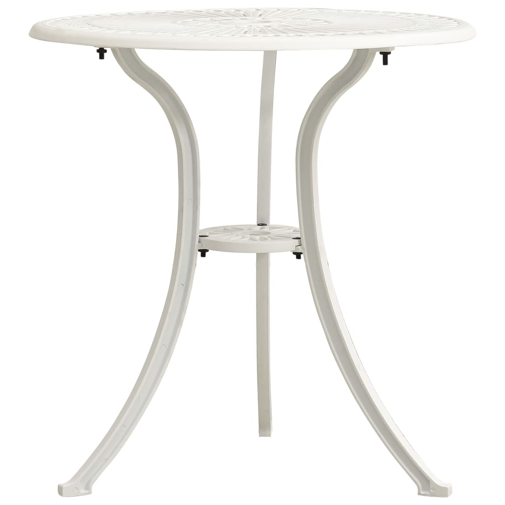 Mesa De Jardín Aluminio Fundido 62X62X65 Cm
