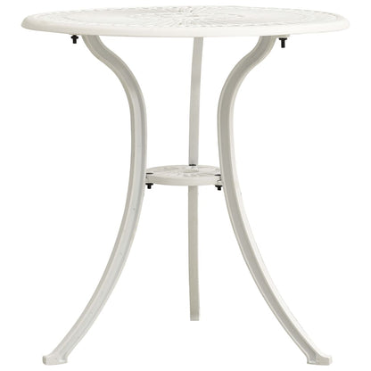 Mesa De Jardín Aluminio Fundido 62X62X65 Cm