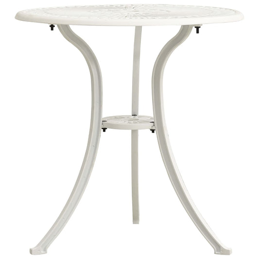 Mesa De Jardín Aluminio Fundido 62X62X65 Cm