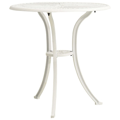 Mesa De Jardín Aluminio Fundido 62X62X65 Cm