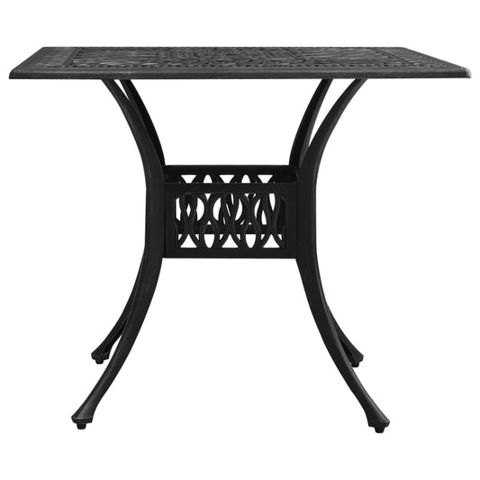 Mesa De Jardín Aluminio Fundido 90X90X73 Cm