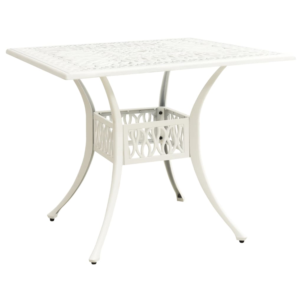 Mesa De Jardín Aluminio Fundido 90X90X73 Cm