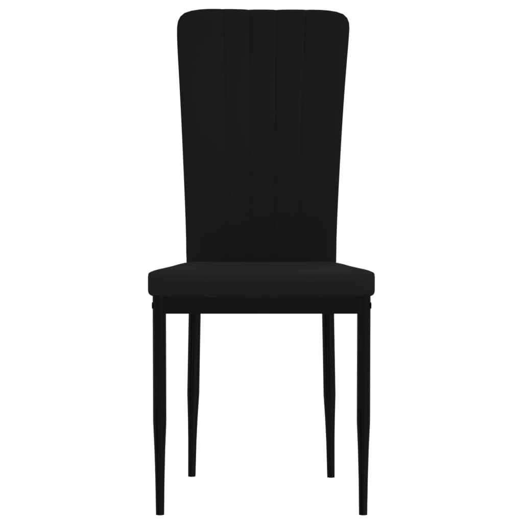 Sillas De Comedor 2 Unidades Terciopelo