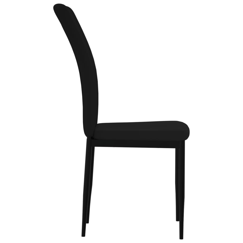 Sillas De Comedor 2 Unidades Terciopelo
