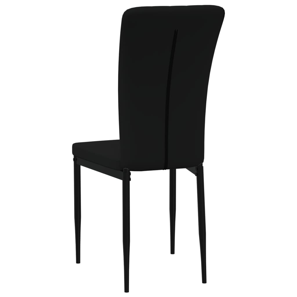 Sillas De Comedor 2 Unidades Terciopelo