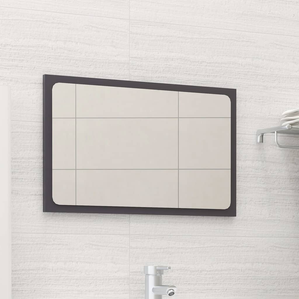 Espejo De Baño Madera Contrachapada 80X1,5X37 Cm