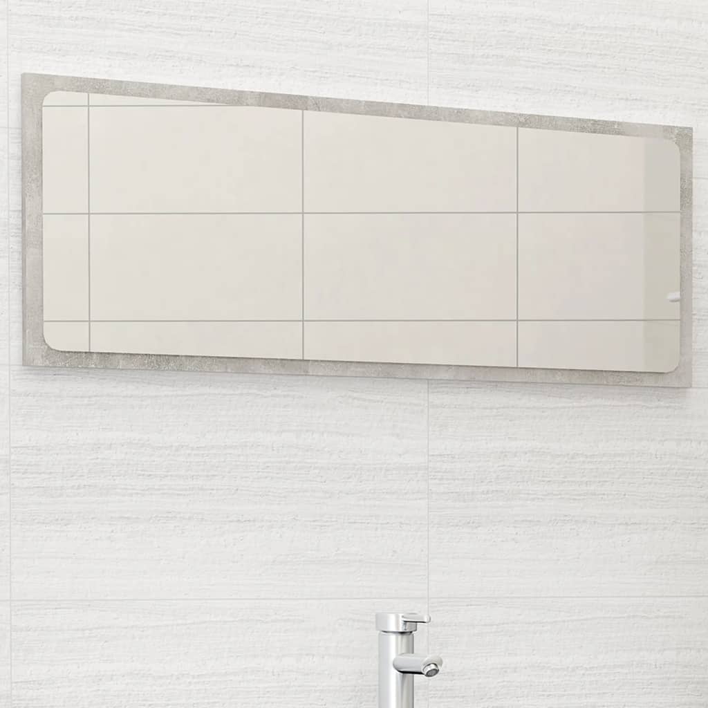 Espejo De Baño Madera Contrachapada 80X1,5X37 Cm