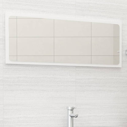Espejo De Baño Madera Contrachapada 80X1,5X37 Cm