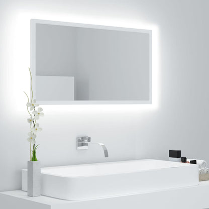 Espejo De Baño Acrílico 80X8,5X37 Cm