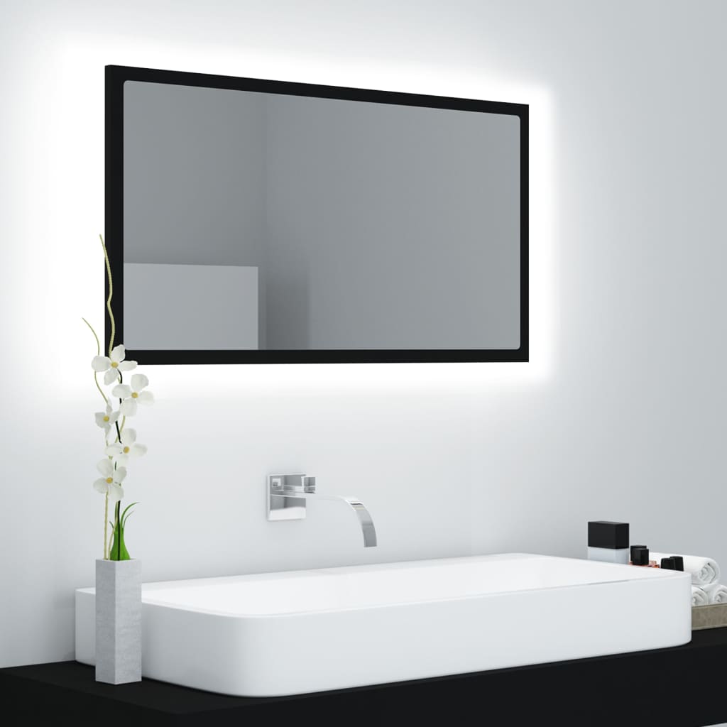 Espejo De Baño Acrílico 80X8,5X37 Cm