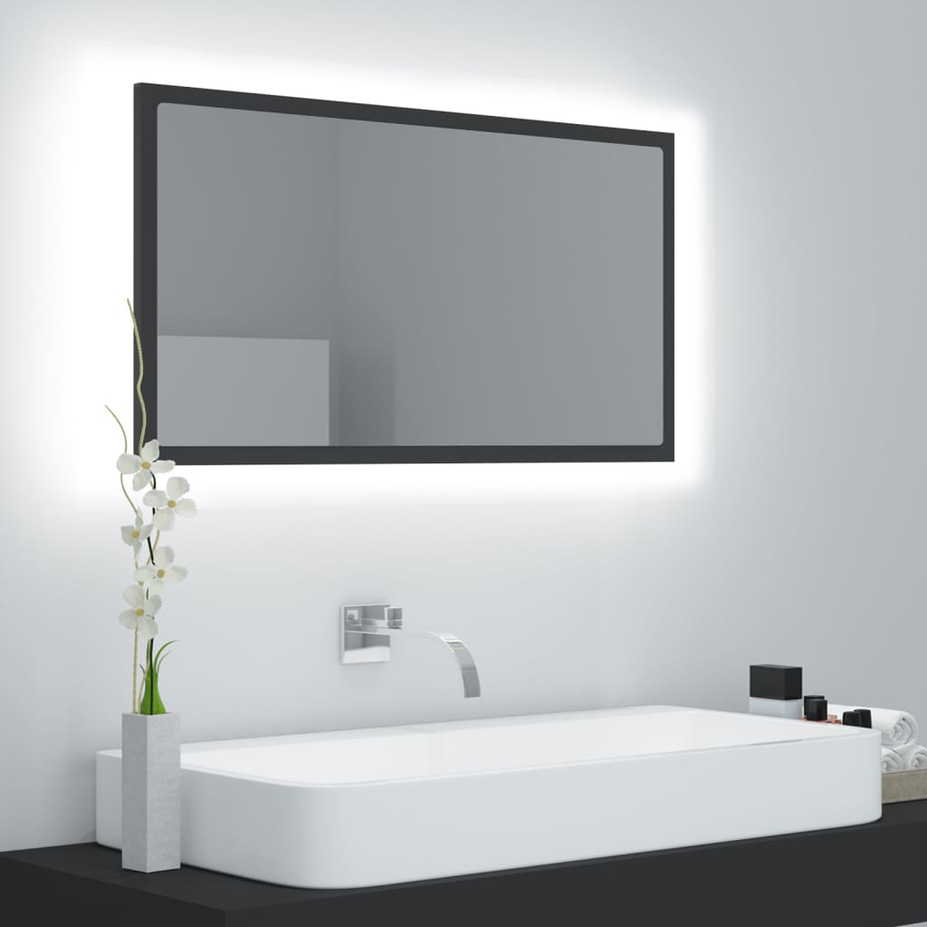 Espejo De Baño Acrílico 80X8,5X37 Cm