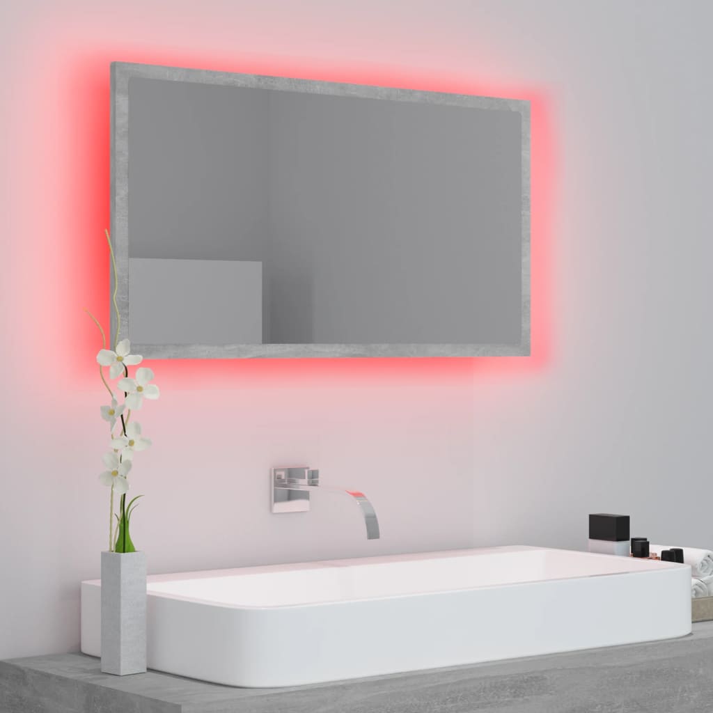 Espejo De Baño Acrílico 80X8,5X37 Cm