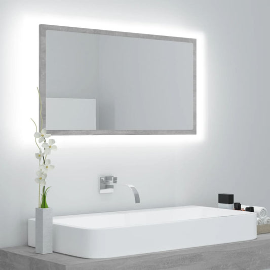 Espejo De Baño Acrílico 80X8,5X37 Cm