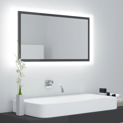 Espejo De Baño Acrílico 80X8,5X37 Cm