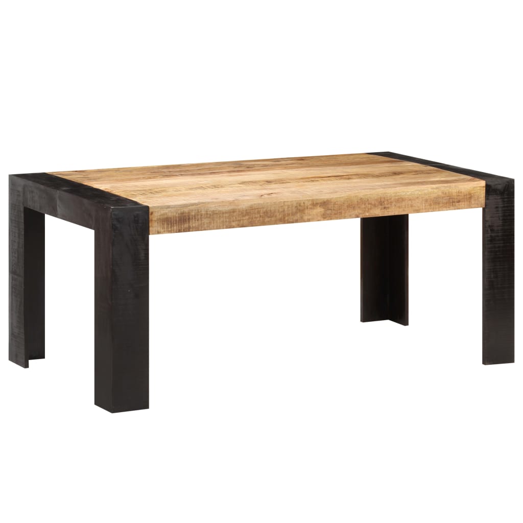 Mesa De Comedor Madera Maciza De Mango