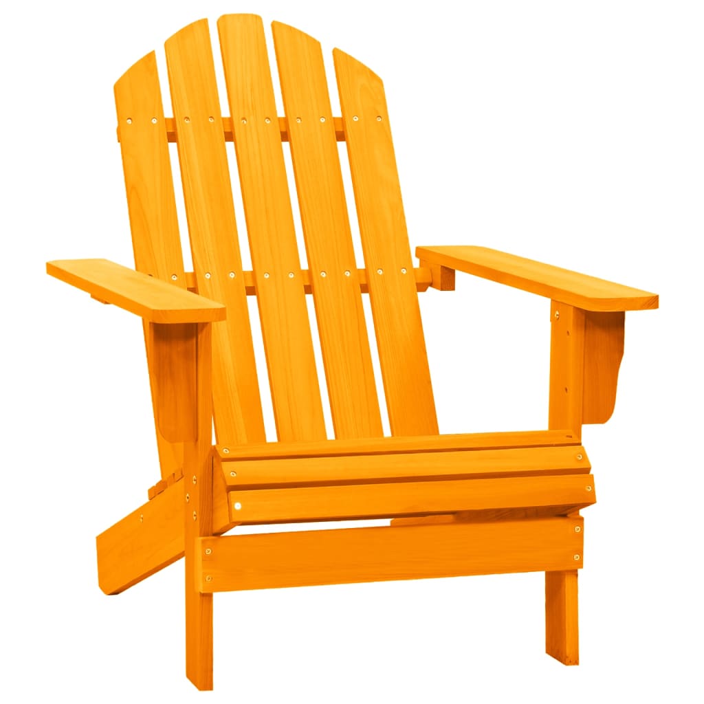 Silla De Jardín De Madera Blanca