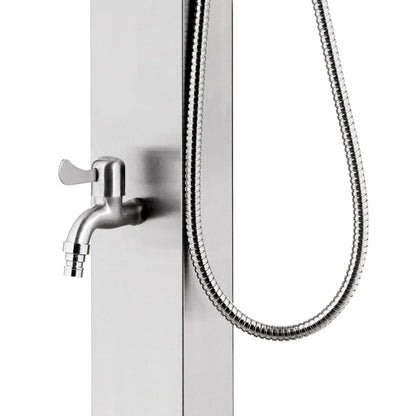 Ducha De Jardín Acero Inoxidable 220 Cm