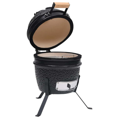 Barbacoa 2 En 1 Ahumadora Kamado De Cerámica 56 Cm