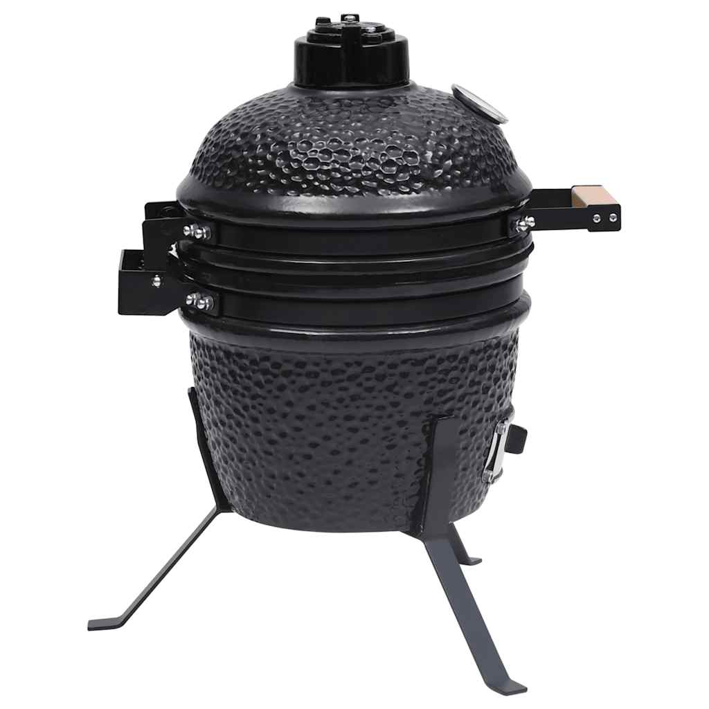 Barbacoa 2 En 1 Ahumadora Kamado De Cerámica 56 Cm
