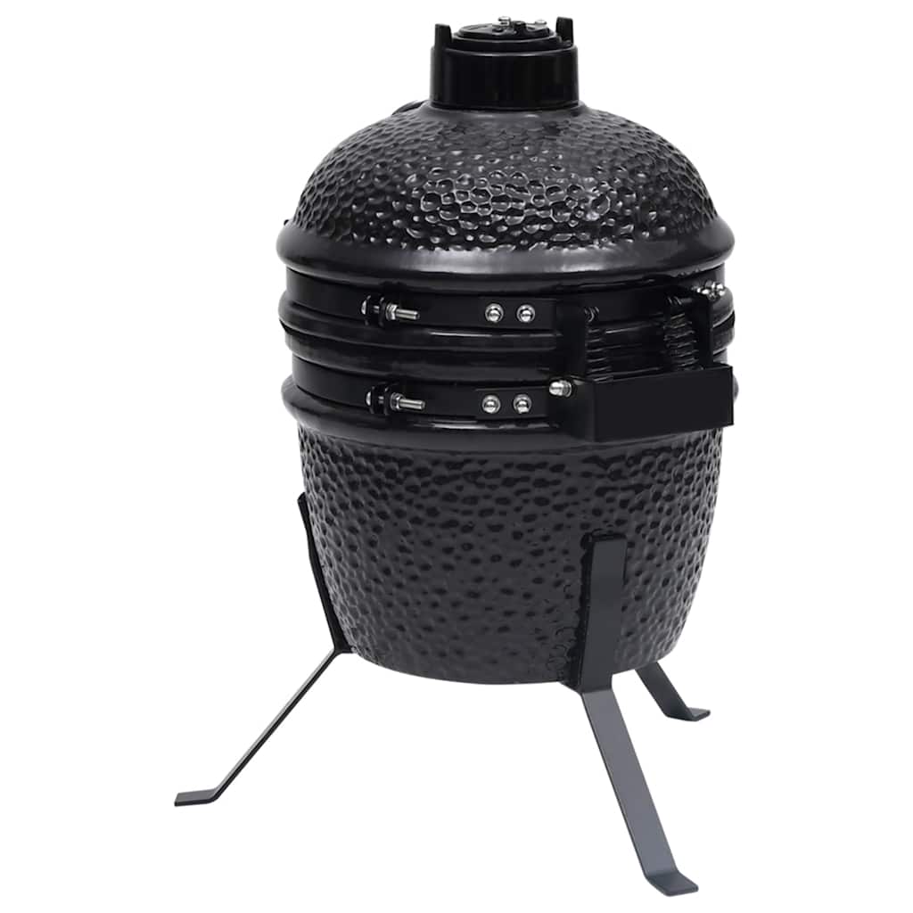 Barbacoa 2 En 1 Ahumadora Kamado De Cerámica 56 Cm