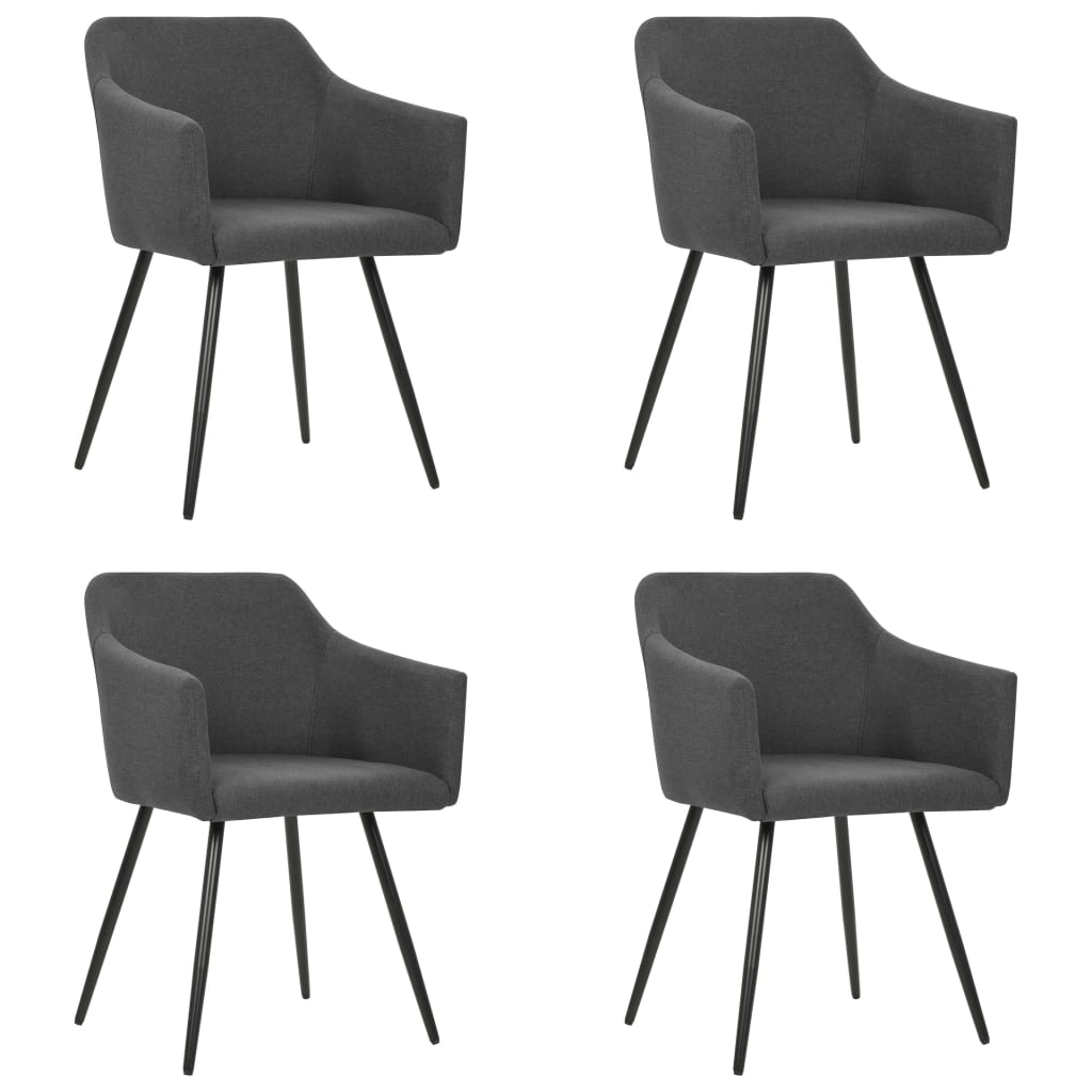 Sillas De Comedor 6 Unidades Tela