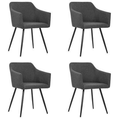 Sillas De Comedor 6 Unidades Tela