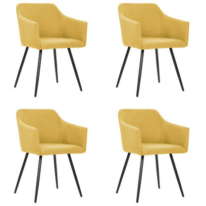 Sillas De Comedor 6 Unidades Tela