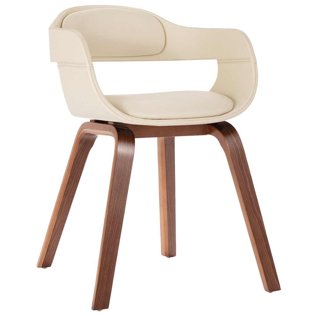 Silla De Comedor De Madera Curvada Y Tela Gris